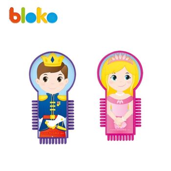 Coffret 50 Bloko + 2 Figurines Pods Prince et Princesse - Dès 12 mois - 503538 2