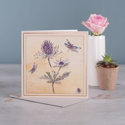 Thistle Greetings Card