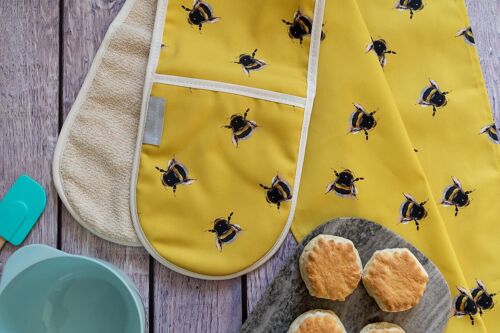Bee Double Oven Gloves