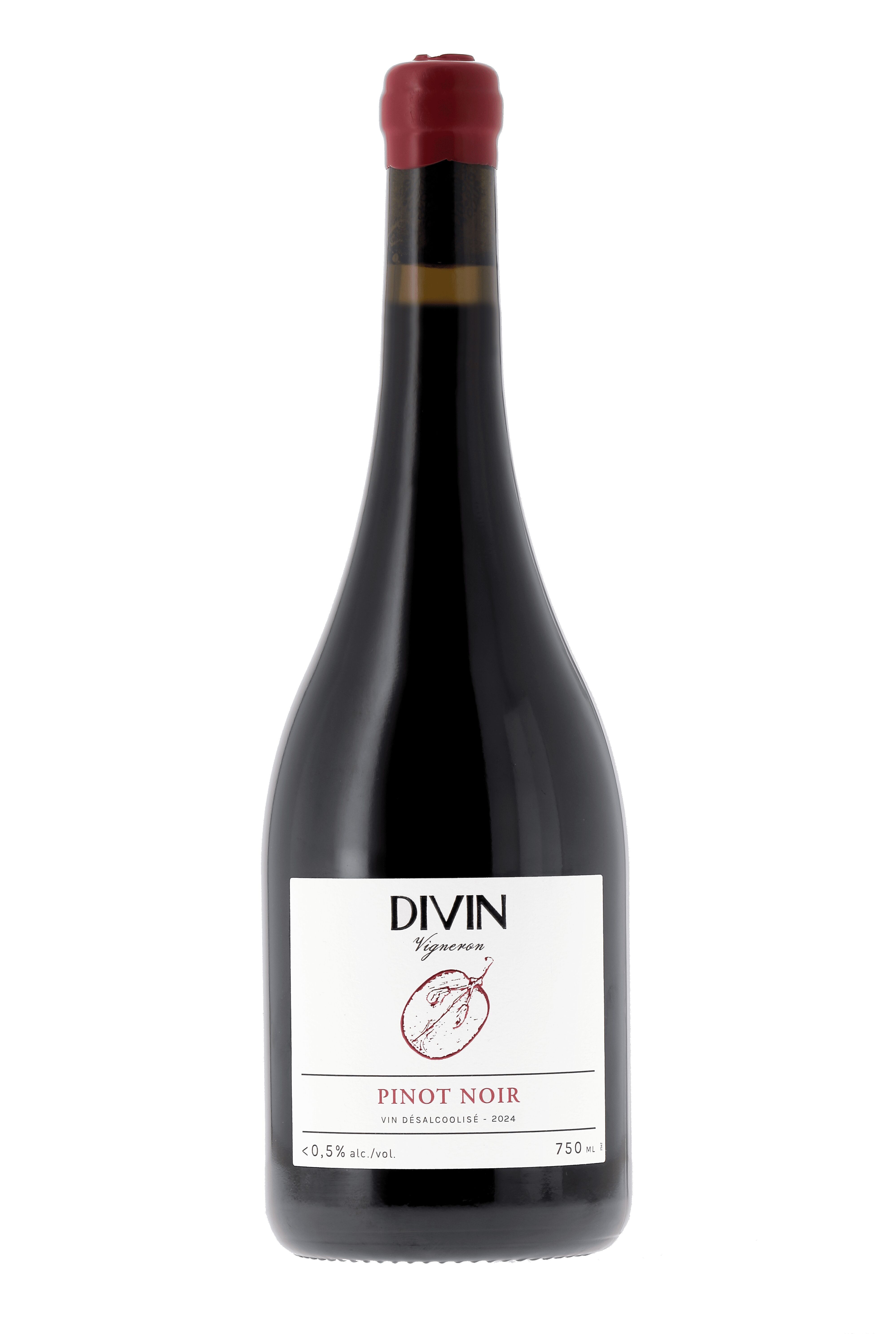Divin Vigneron Pinot Noir 0.5% 2024