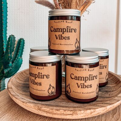 Campfire vibes candle - toasted marshmallow