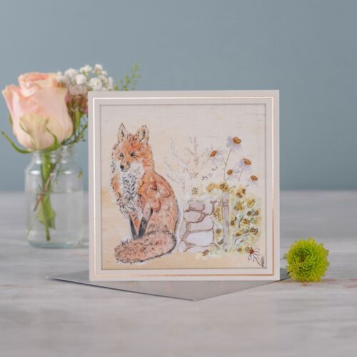 Fox Greetings card