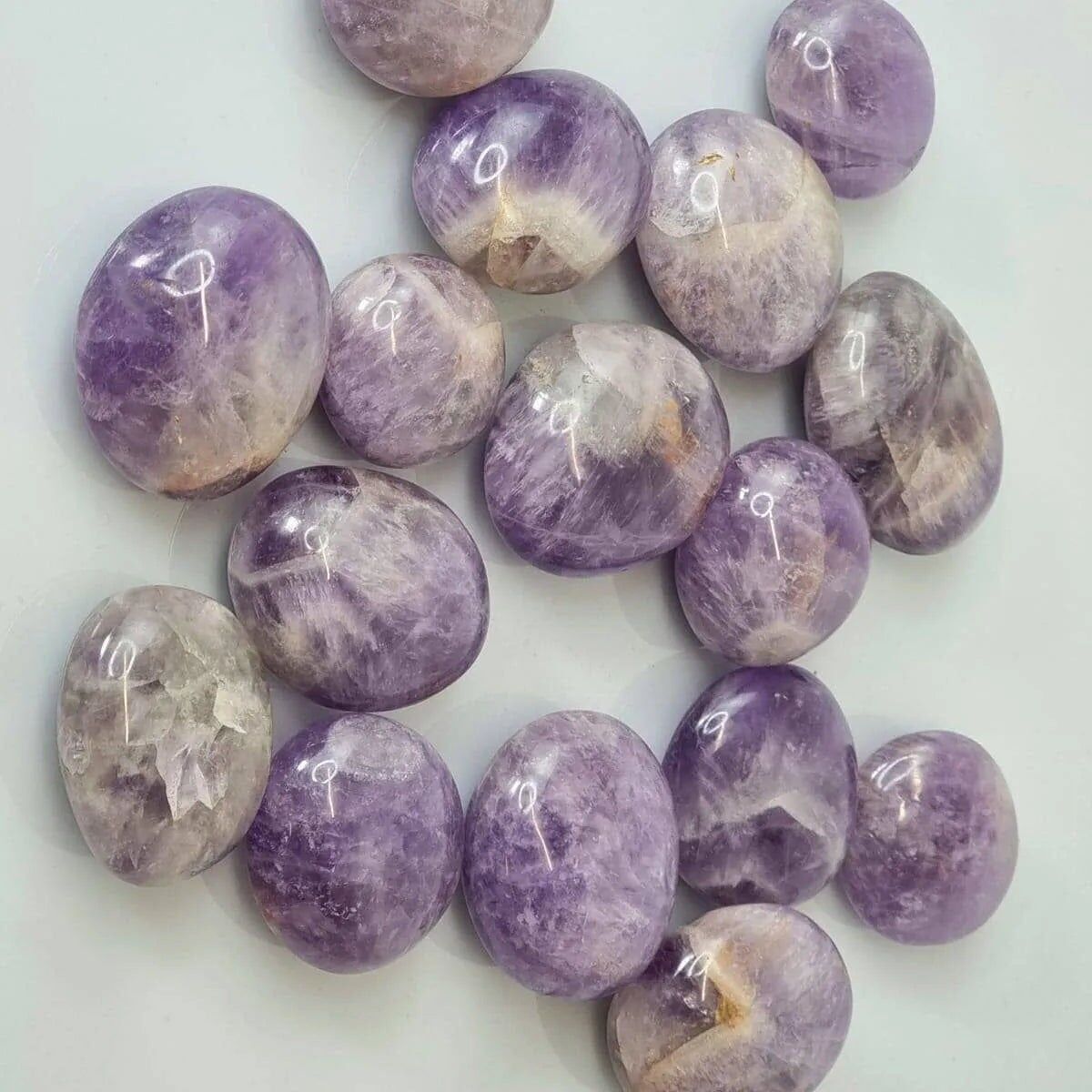 Crystal Palmstone Dream Amethyst / Chevron 1kg