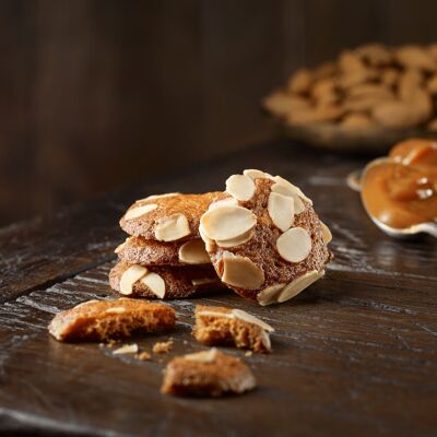 Fondants caramel amandes