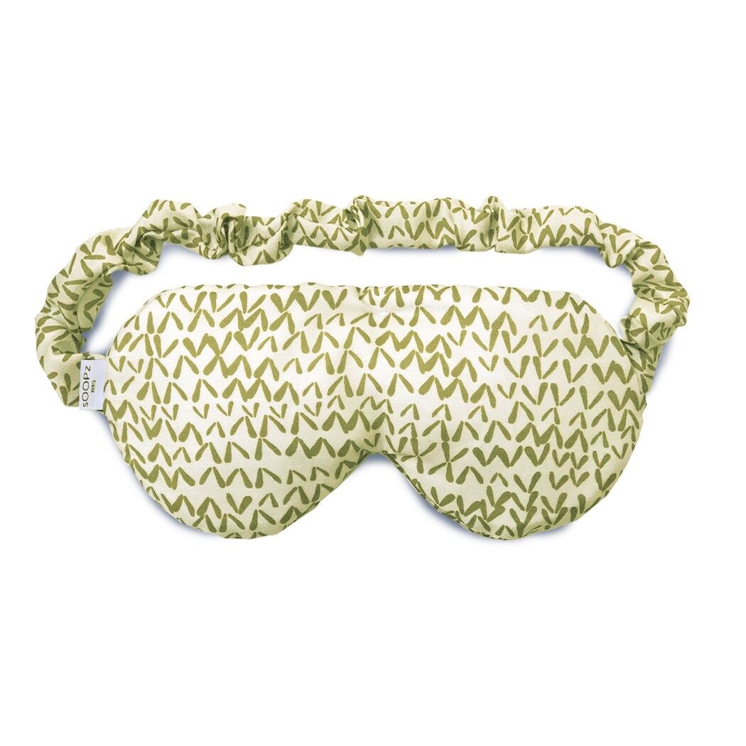 Masque yeux ultra doux chaud/froid - The new Zen en Soie et Coton
