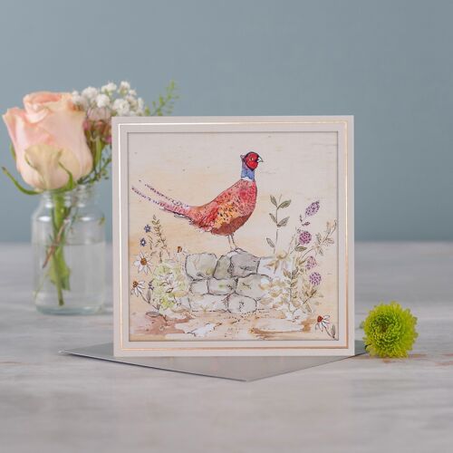 Pheasant Greetings Card