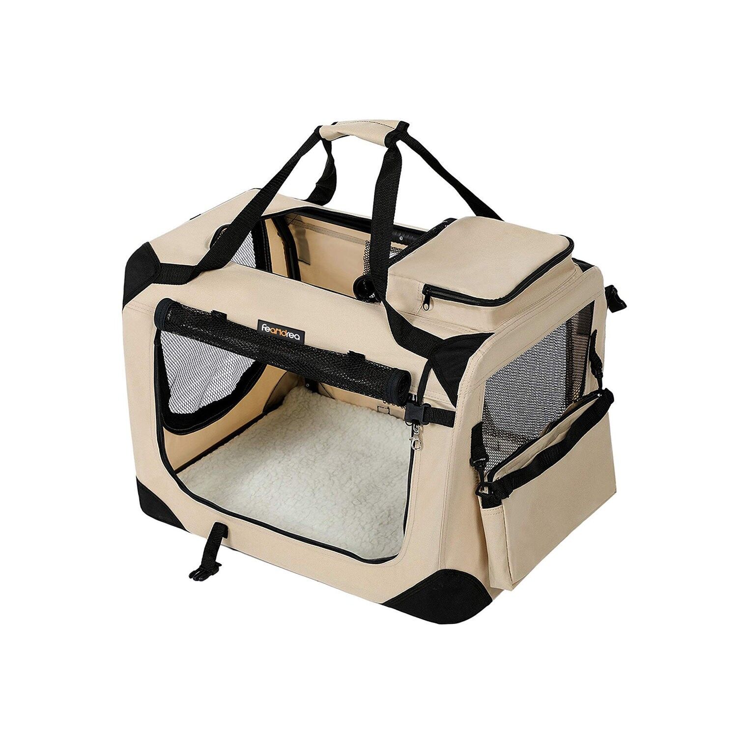 Trasportino pieghevole per cani 50 x 35 x 35 cm