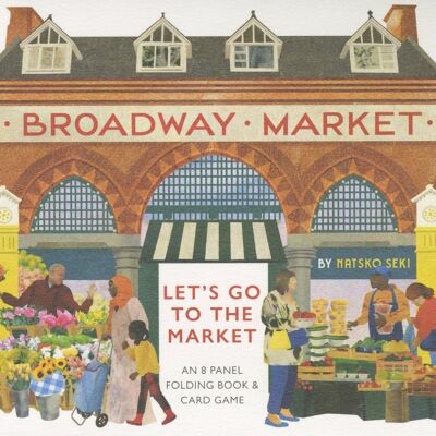 Marché de Broadway par Natsko Seki - Un livre pliant