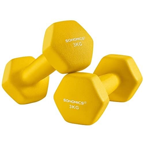 Set di 2 manubri, 2 x 3 kg