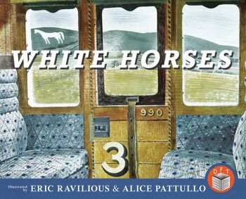 Chevaux blancs, avec des peintures d'Eric Ravilious 1