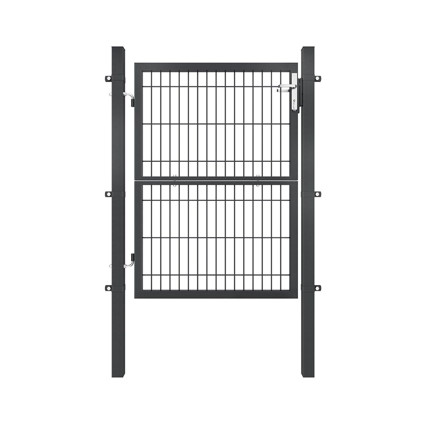 Cancelletto da giardino 106 x 125 cm (L x A) in acciaio zincato