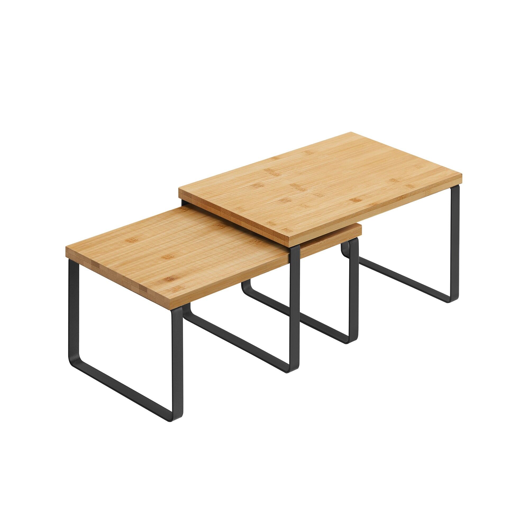 Set di 2 portaspezie colore bianco-naturale