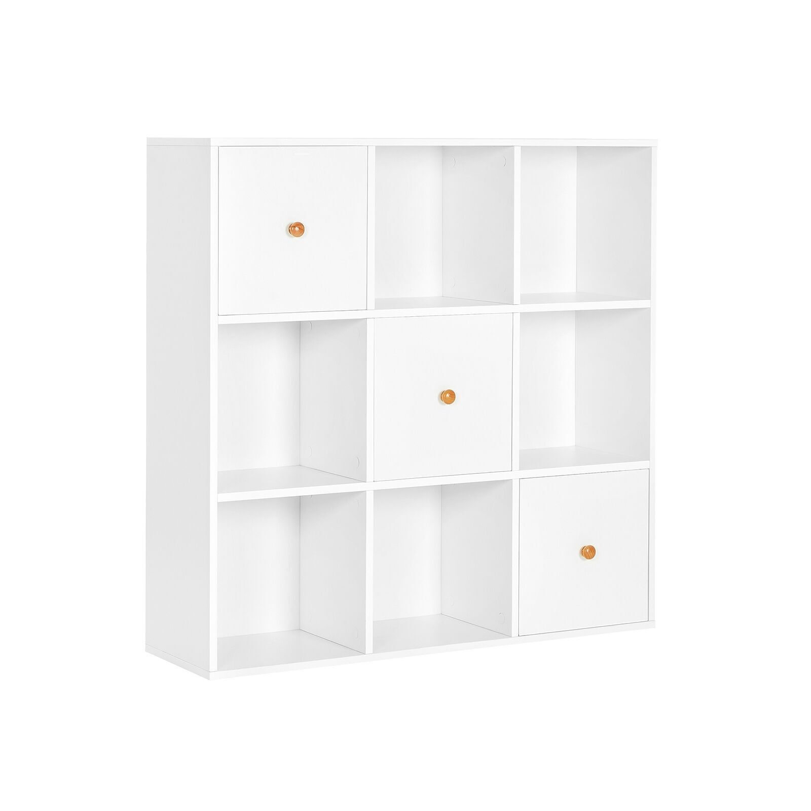 Libreria con ante Bianco