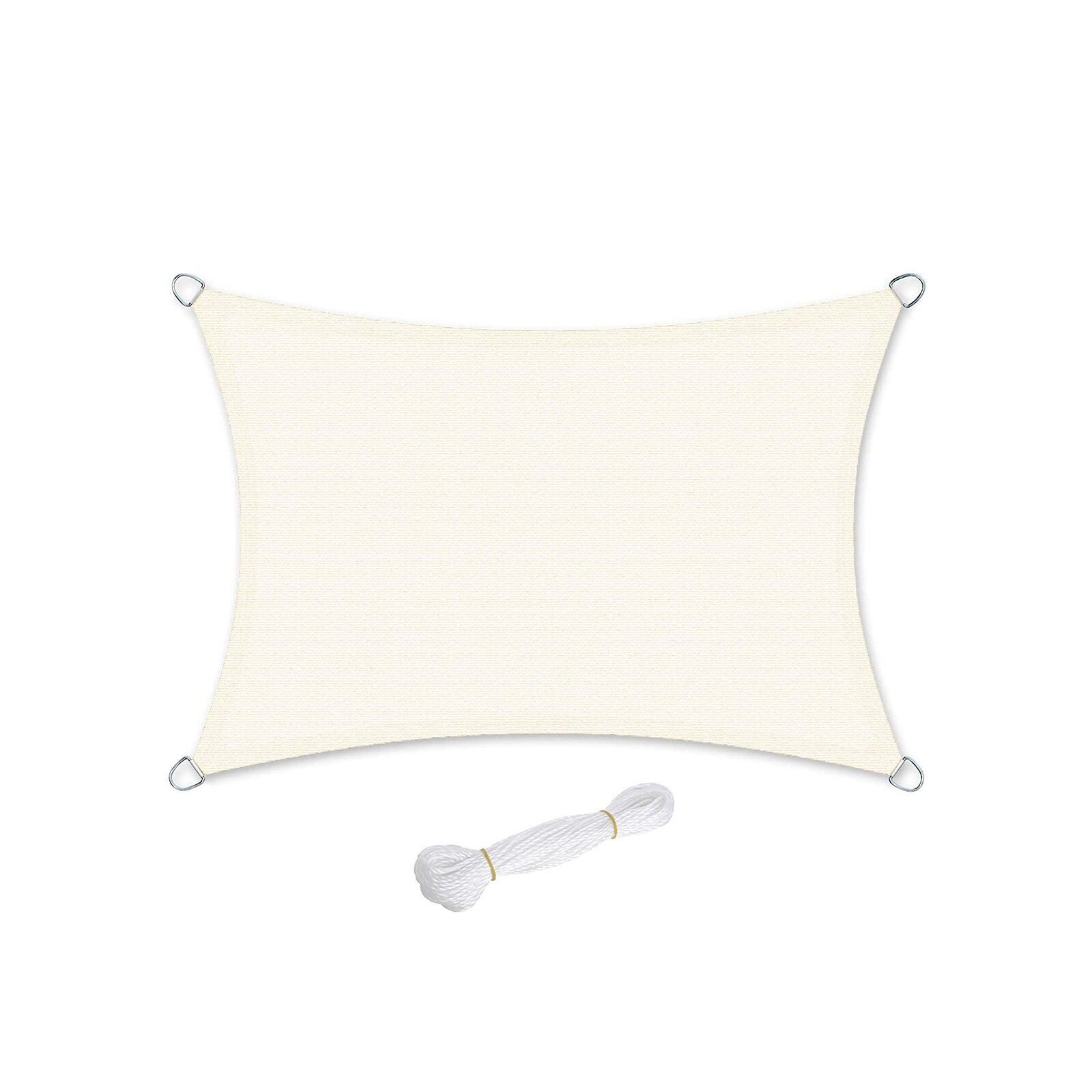 Tendalino parasole protezione UV beige bianco