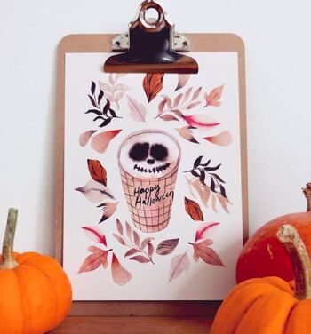 Carte postale "Happy Halloween" 2