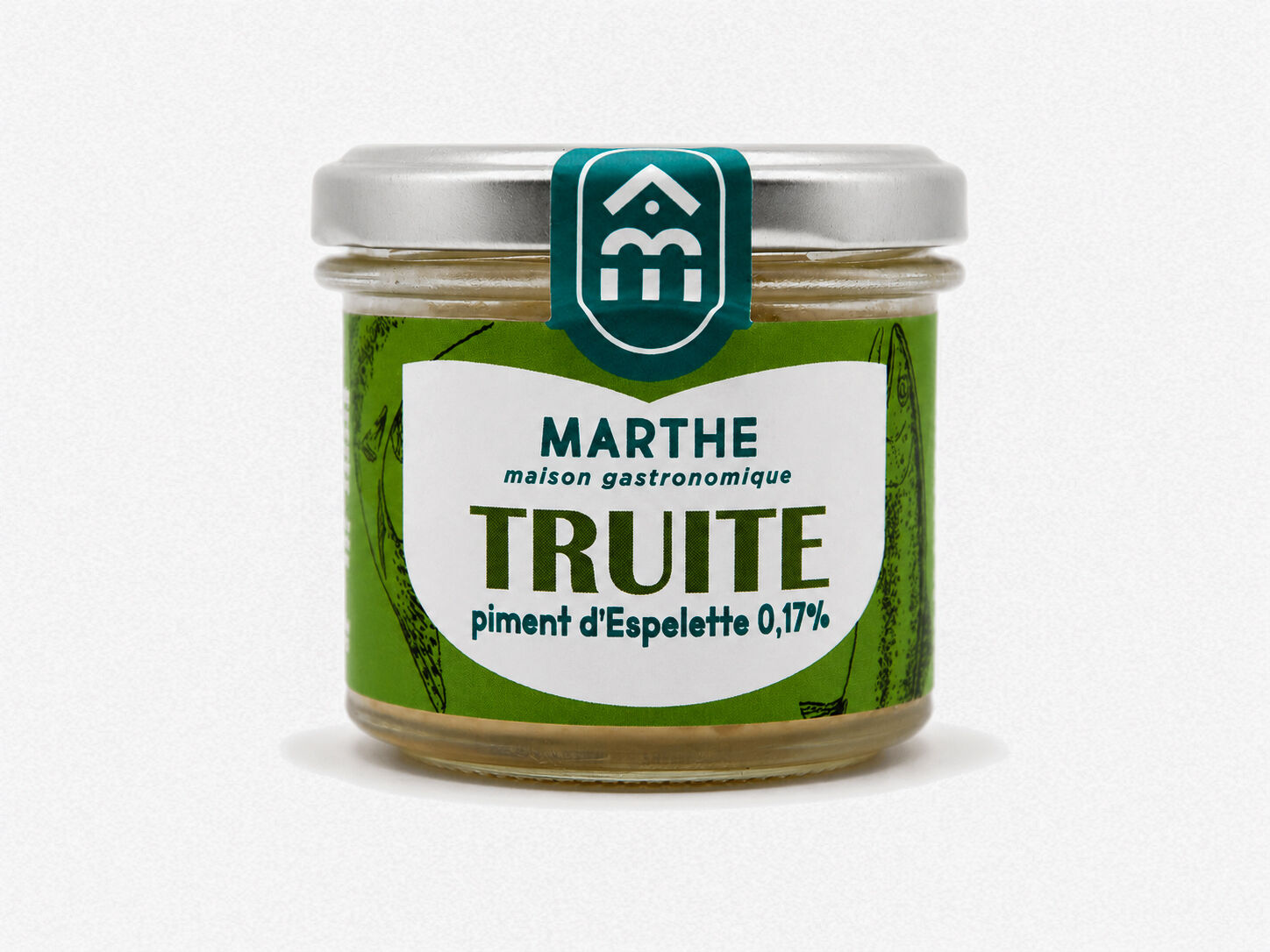 Forelle mit Espelette-Pfeffer - 90 g