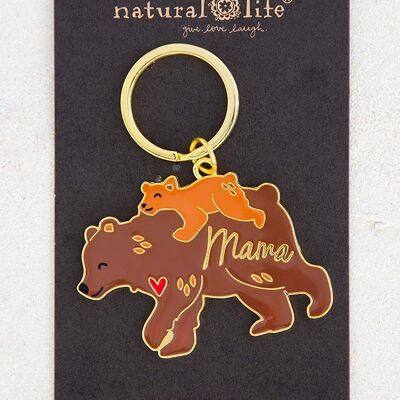 Porte clefs MAMAN OURS