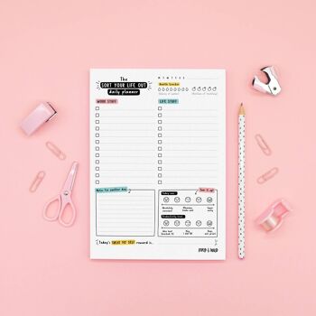 Triez votre vie quotidienne planificateur bloc-notes (commande en gros - 200+) 1