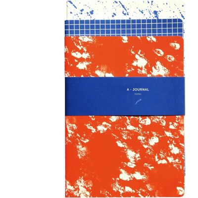 Note - set di 3 quaderni con copertina morbida
