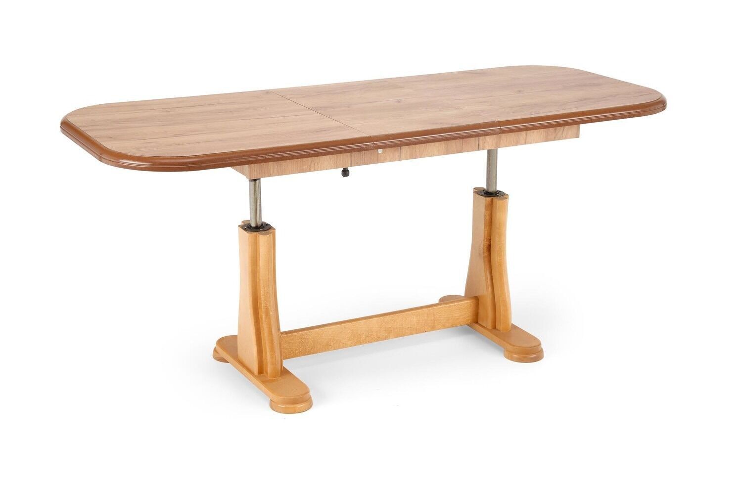 Tavolo da pranzo estensibile Guenrouet in rovere artigianale