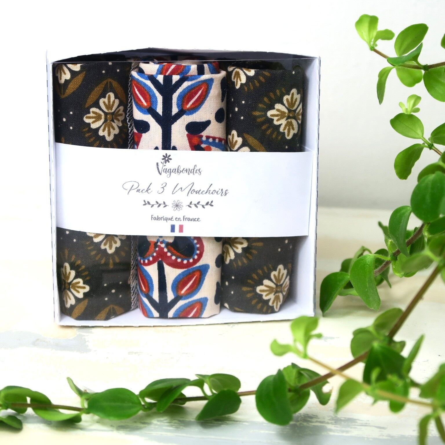 Paquete de 3 pañuelos lavables - Jayco & Jaklynn