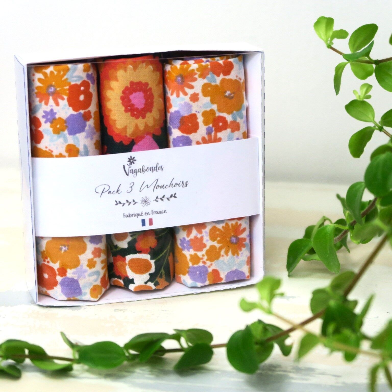 Confezione da 3 fazzoletti lavabili - Infanzia e Mizet