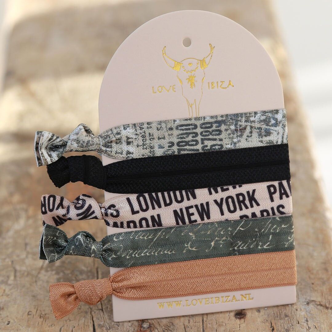 Bandes élastiques Ibiza City Script