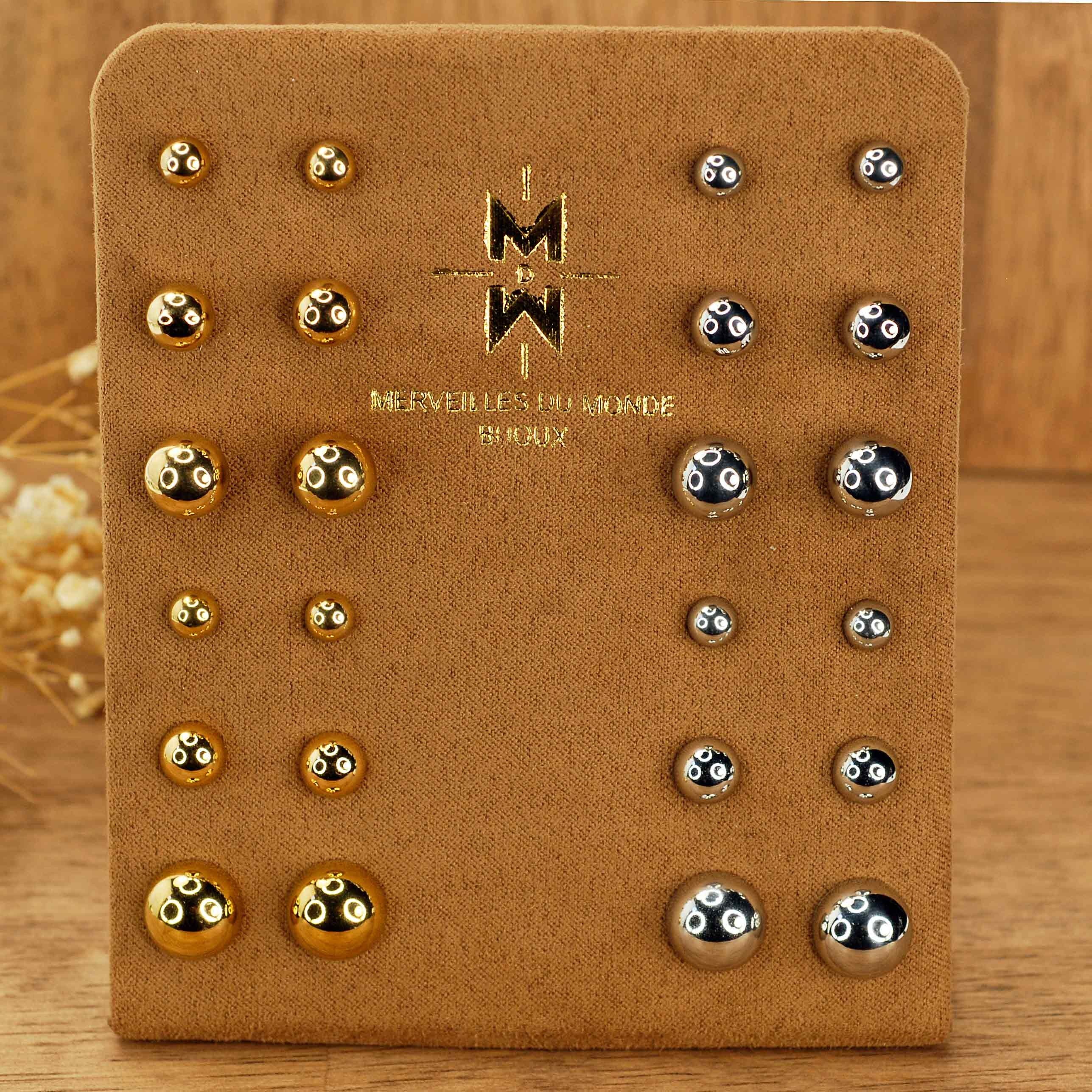 Espositore in acciaio inox per 12 gettoni BO