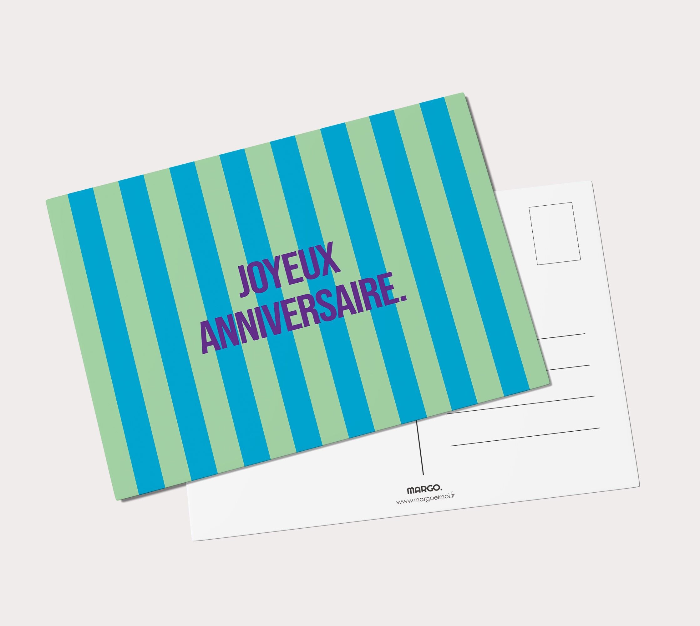 Alles Gute zum Geburtstag Postkarte