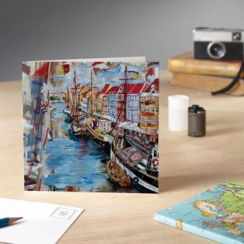 Nyhavn Quay Greetings Card