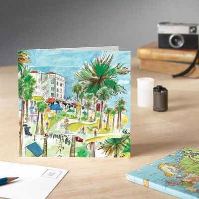 Venice Beach Greetings Card