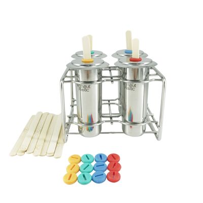 Freezycup kit ( including a stand, 4 freezycups, 16 gaskets and 16 lids
