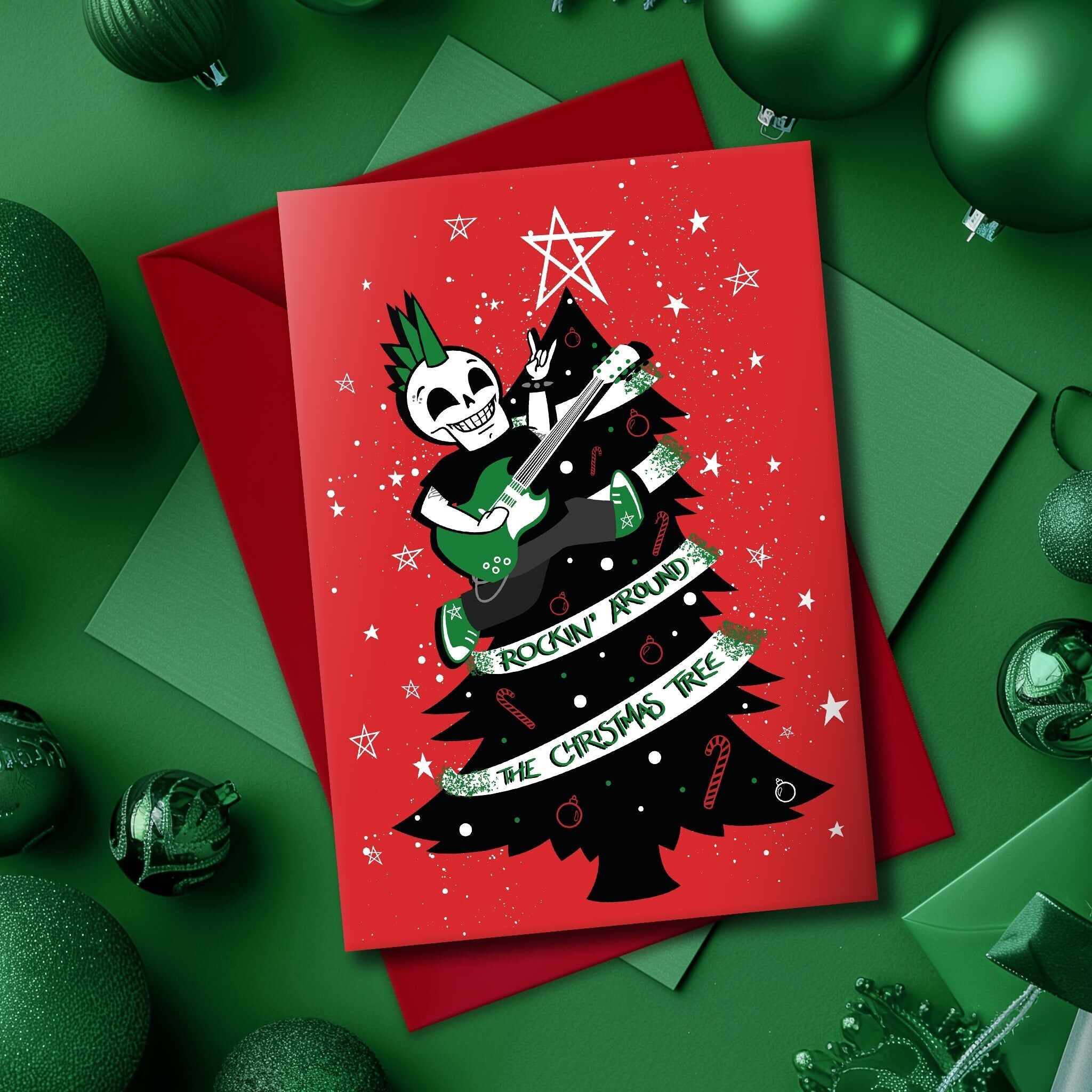 Biglietto di auguri Rockin' Tree