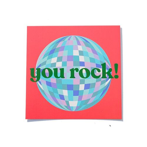 You Rock card