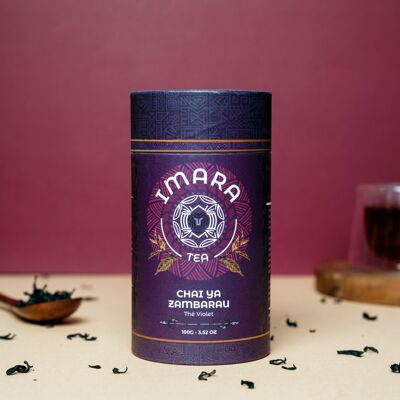 Chai ya Zambarau-Violet tea