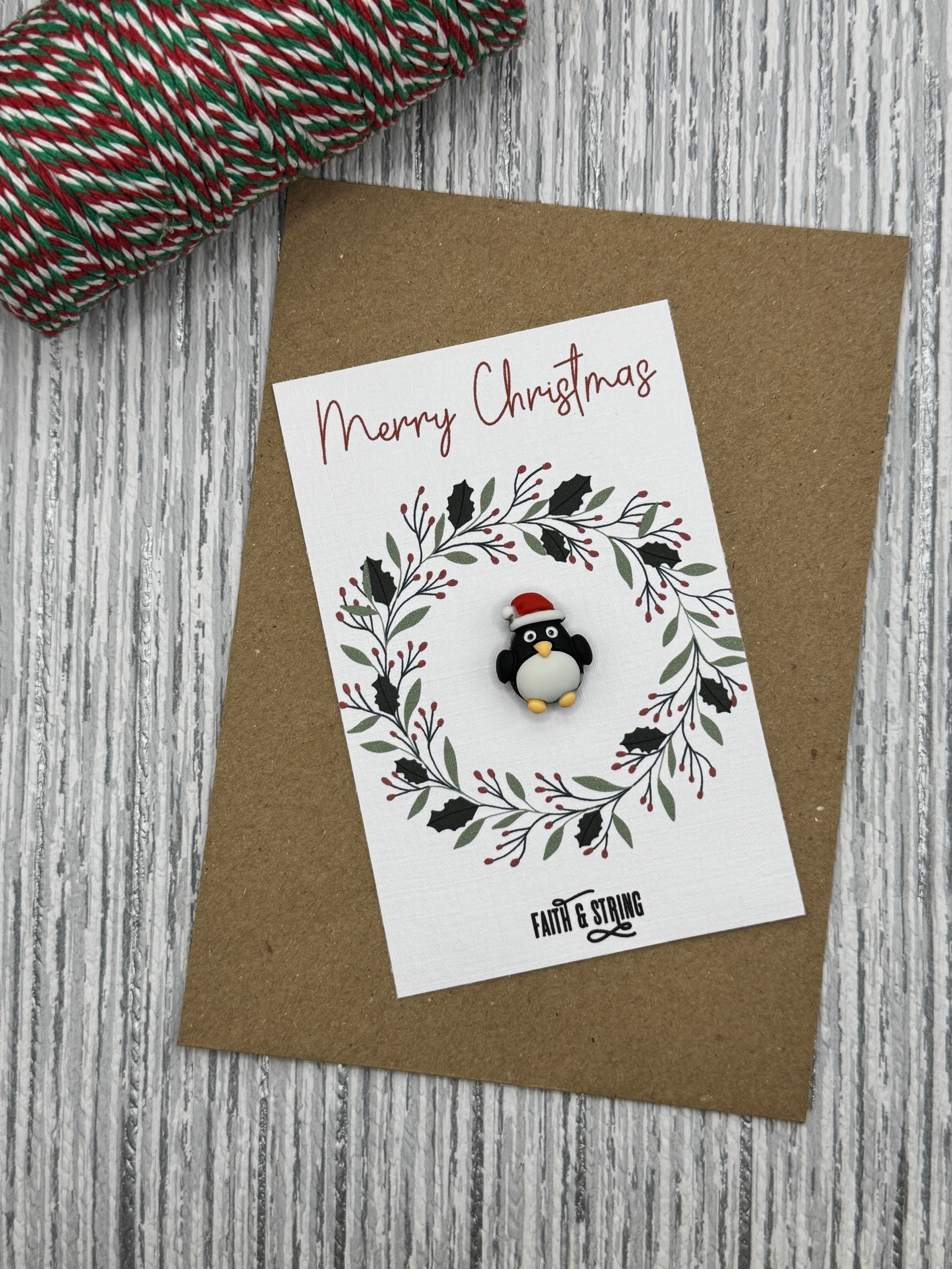 Weihnachts-Taschenpinguin oder Weihnachts-Taschenrentier oder beides!