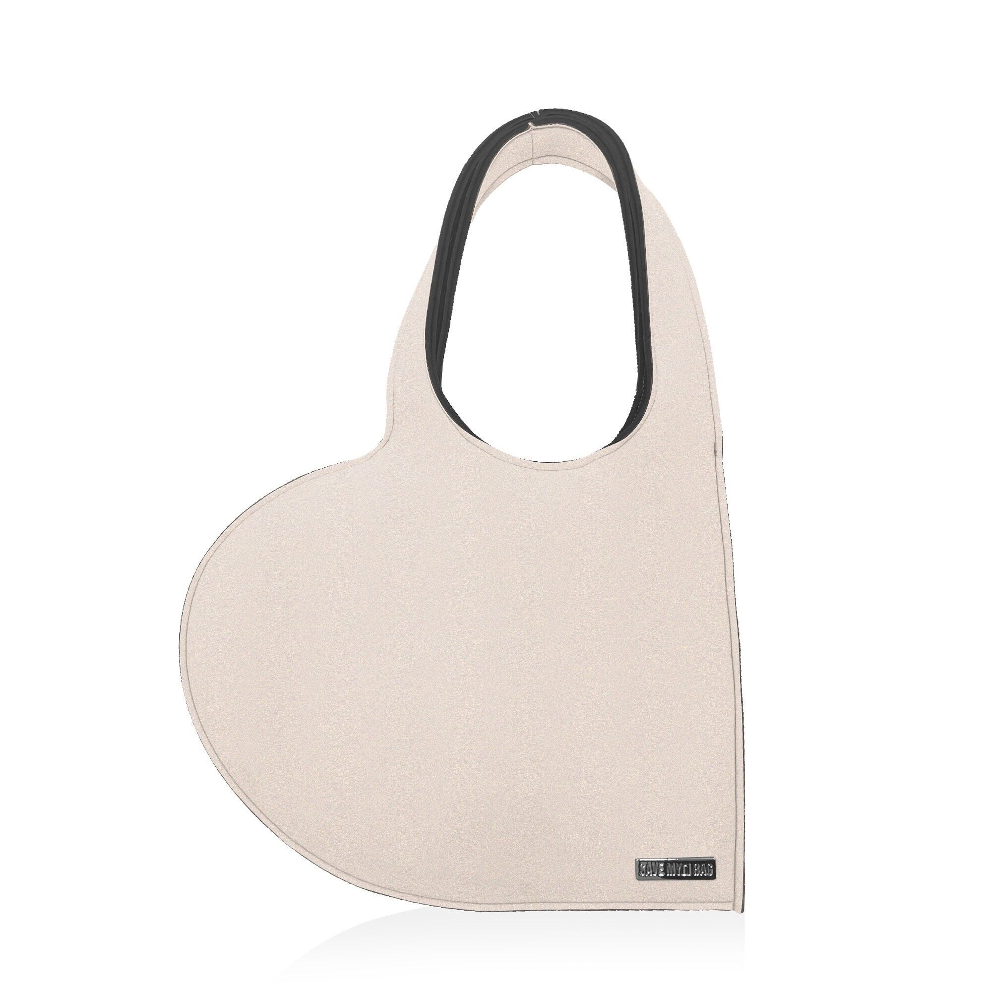 Borsa a spalla HEART - Satin - FW25/26
