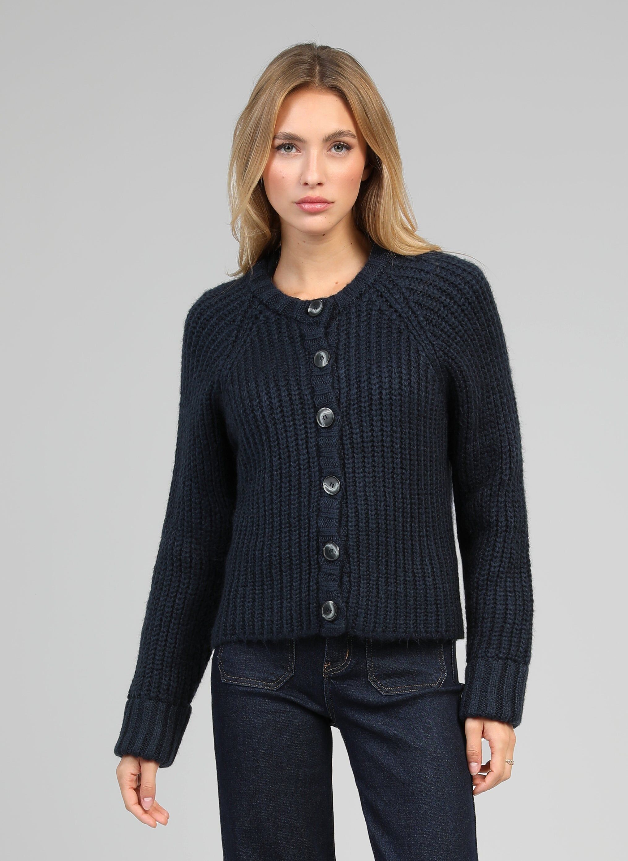 Gilet blu navy LESASHA