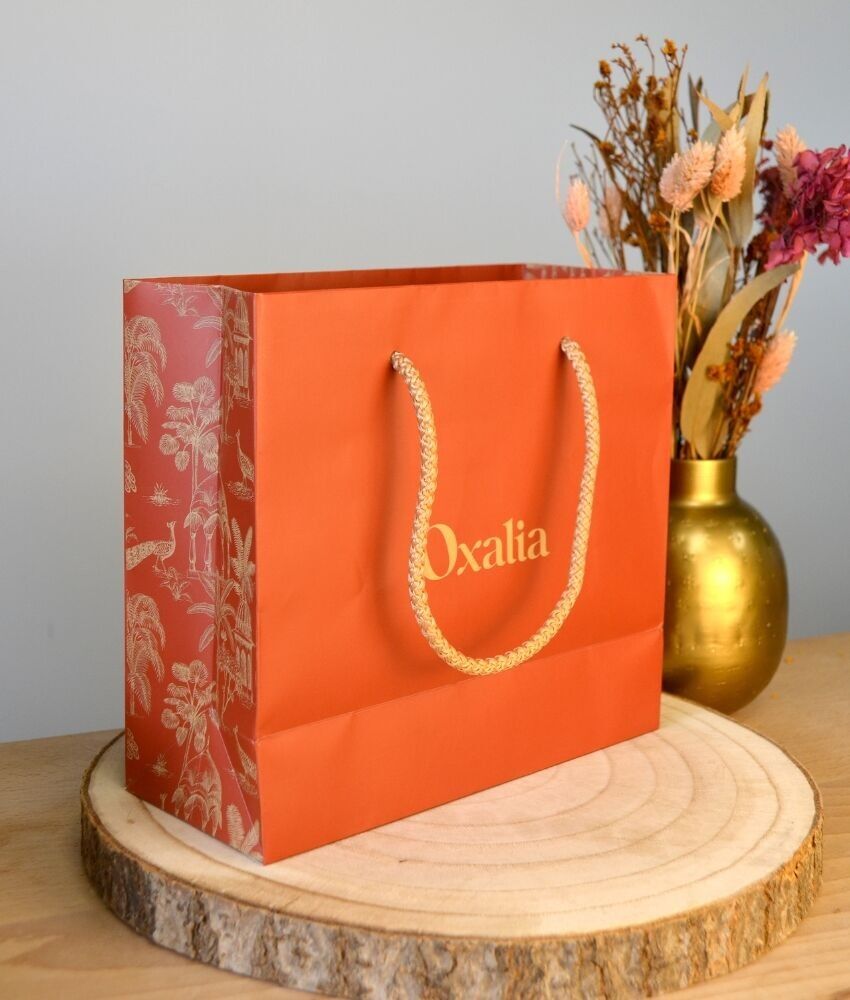 Horizontal bag - TERRACOTTA (21.5x20x9cm)