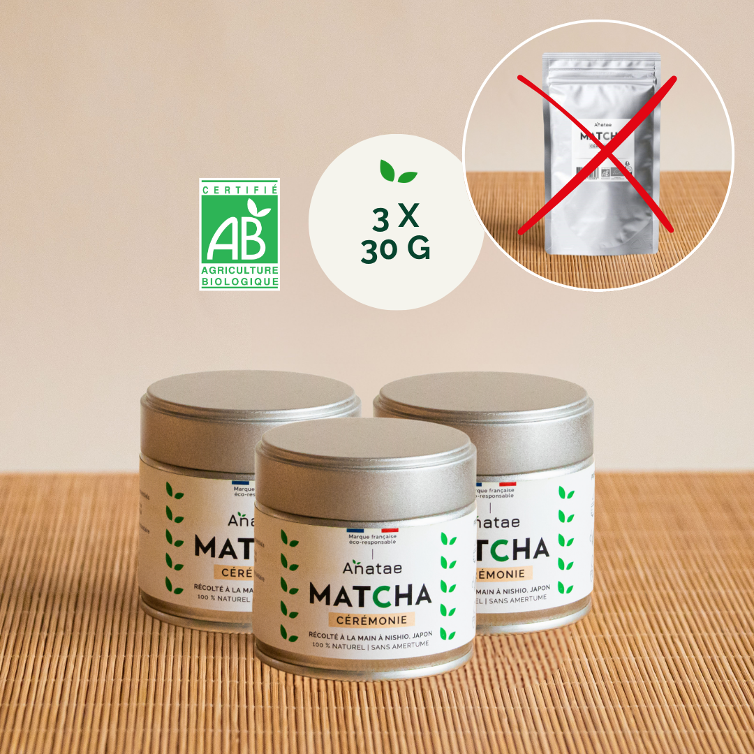 THÉ MATCHA CÉRÉMONIE BIO - CHR