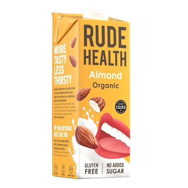Bebida vegetal de almendras orgánicas - 1L RUDE HEALTH