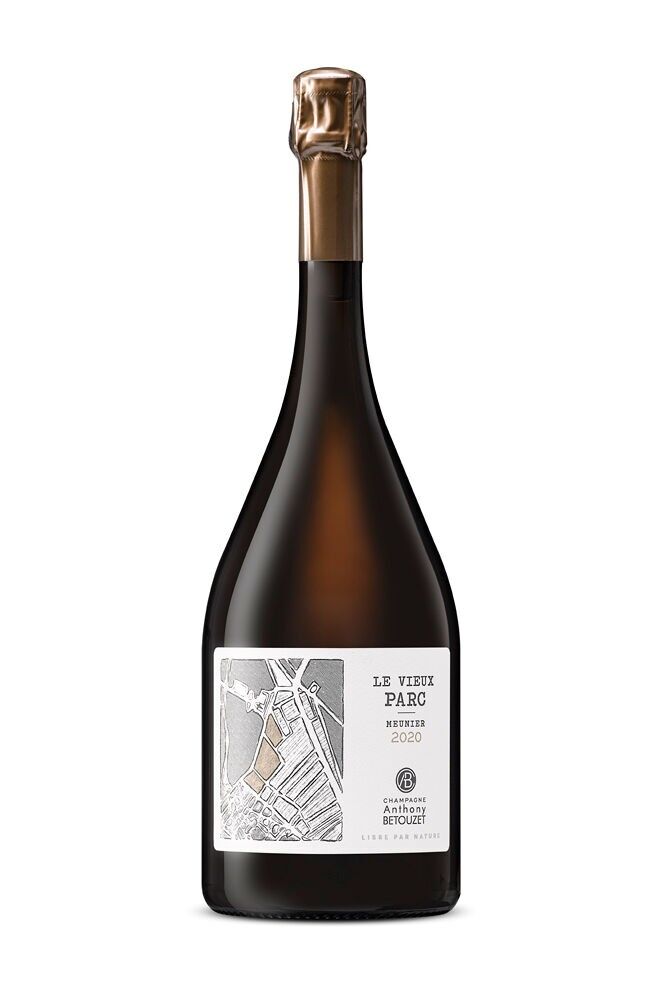 Champagne Le Vieux Parc 100% Meunier millésime 2020 Magnum en coffret bois