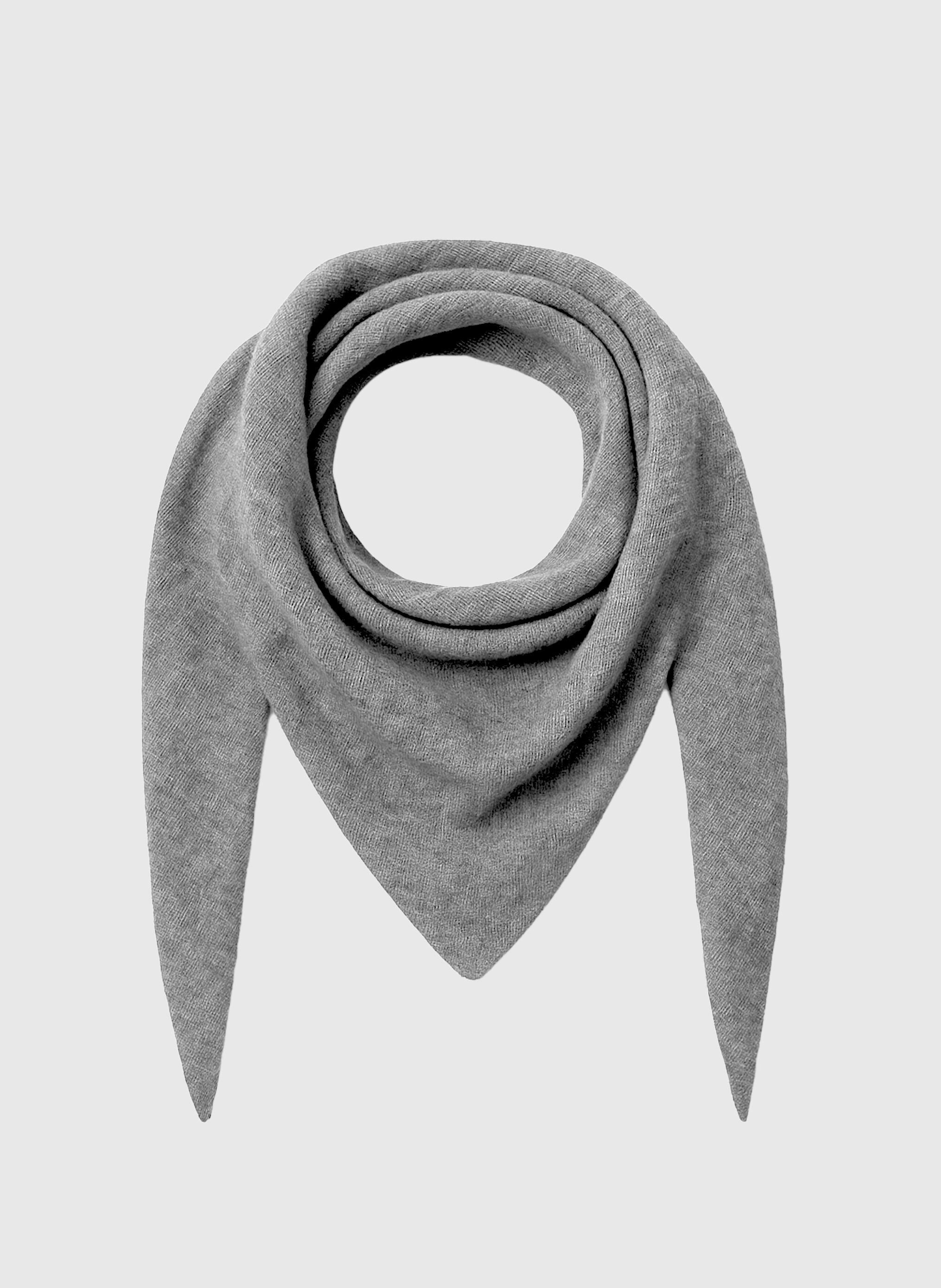 SCIARPA FRAGOLA grigio mélange