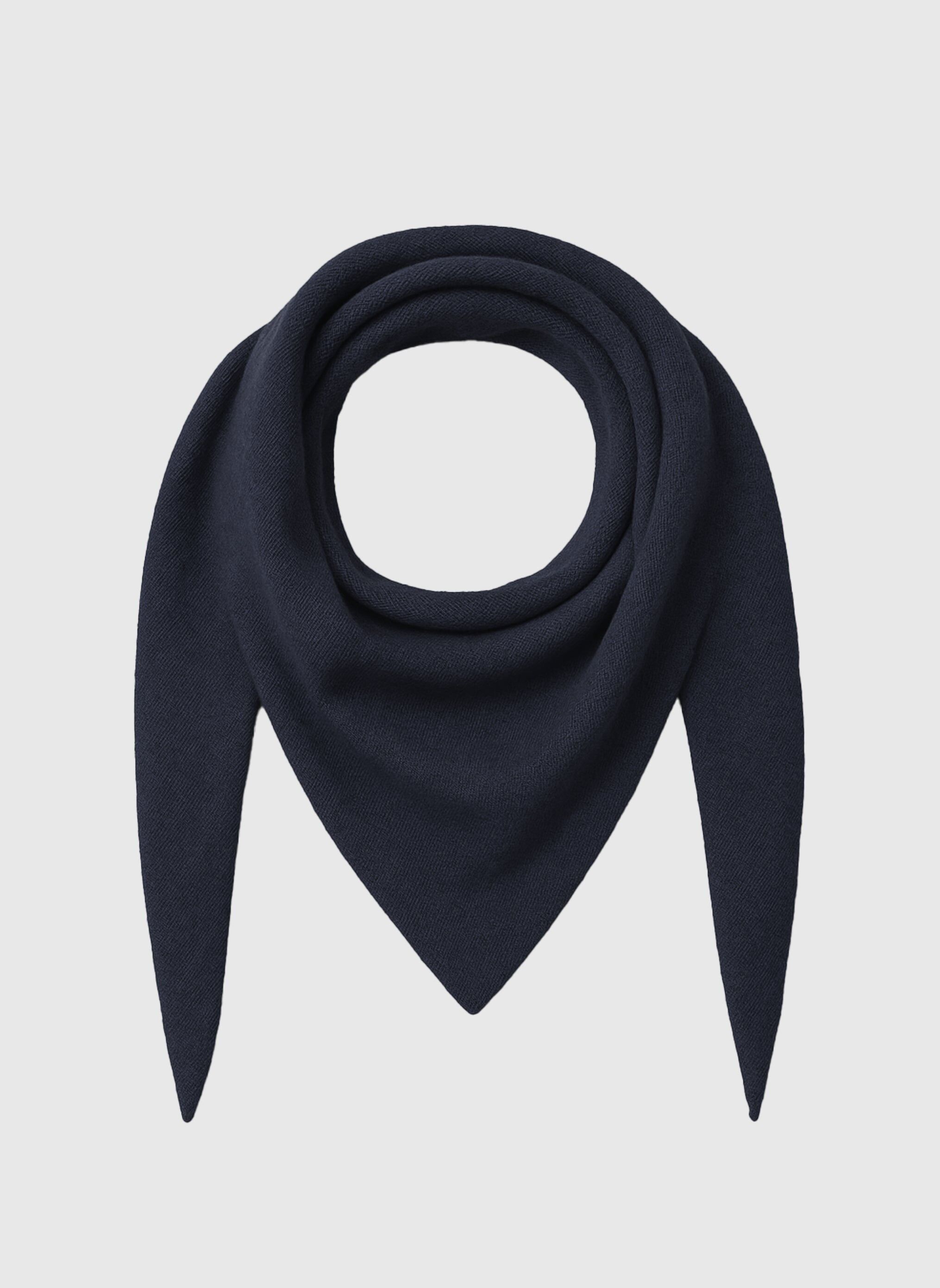 SCIARPA FRAGOLA blu navy