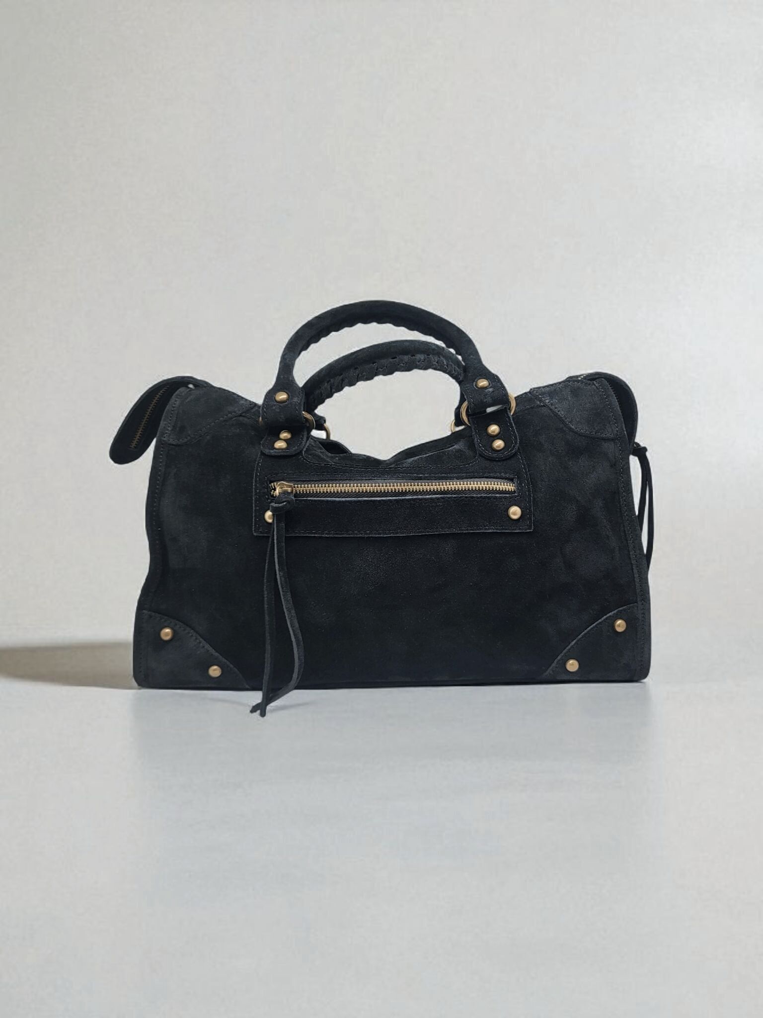 Sac à main en cuir BIBI Nero