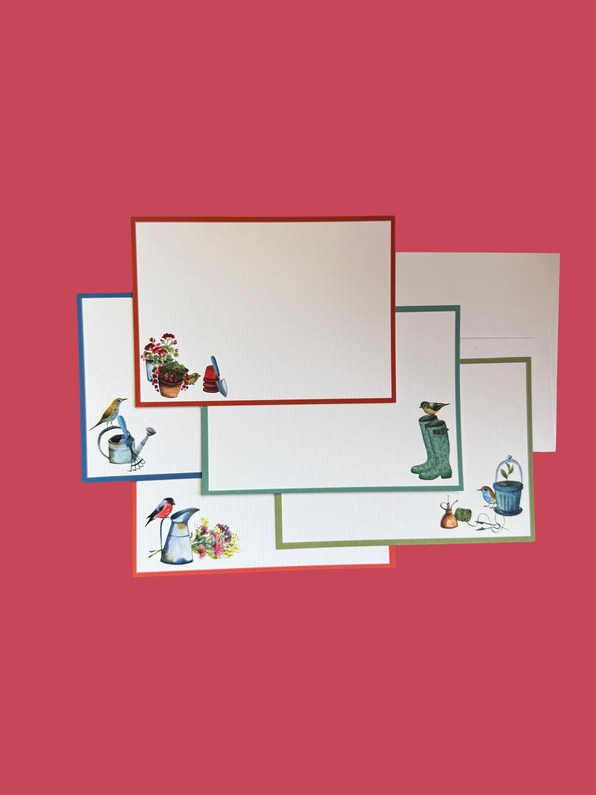 Gardener's Friends Notizkartenset mit gedeckten Umschlägen