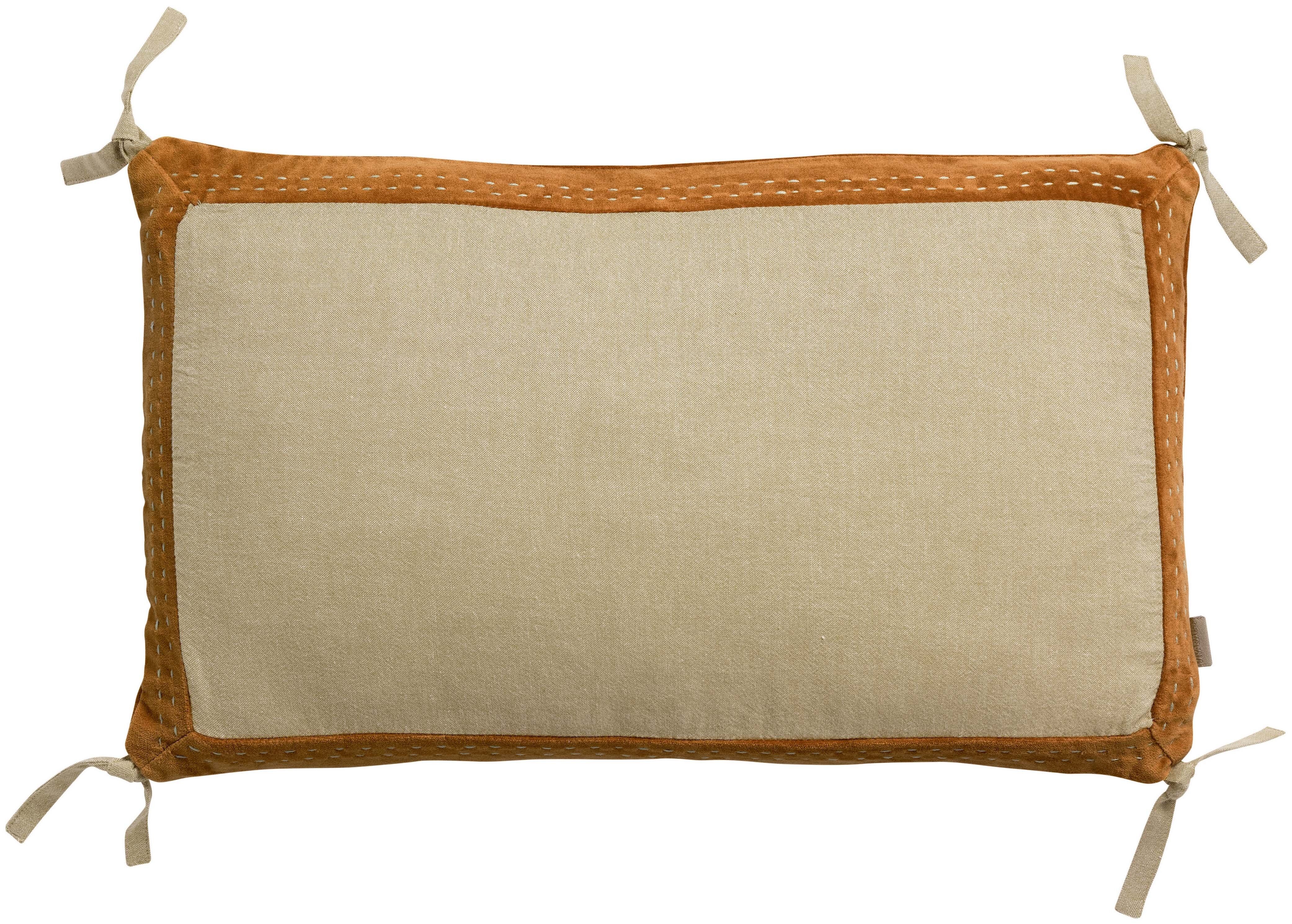 Cuscino Elise Chambray Rust 30 x 50