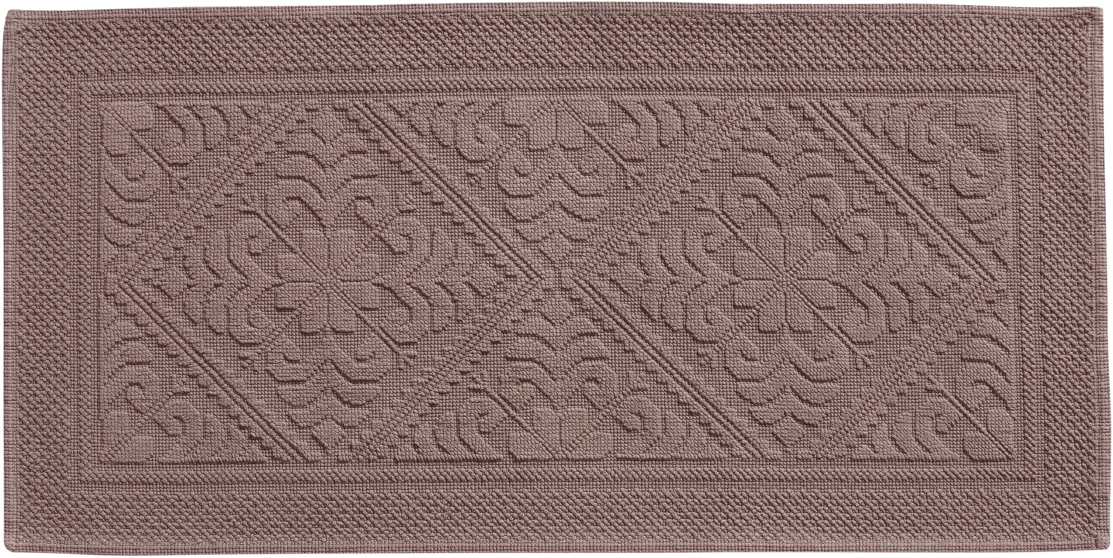 Enzo Hazelnut Bath Mat 54 x 110
