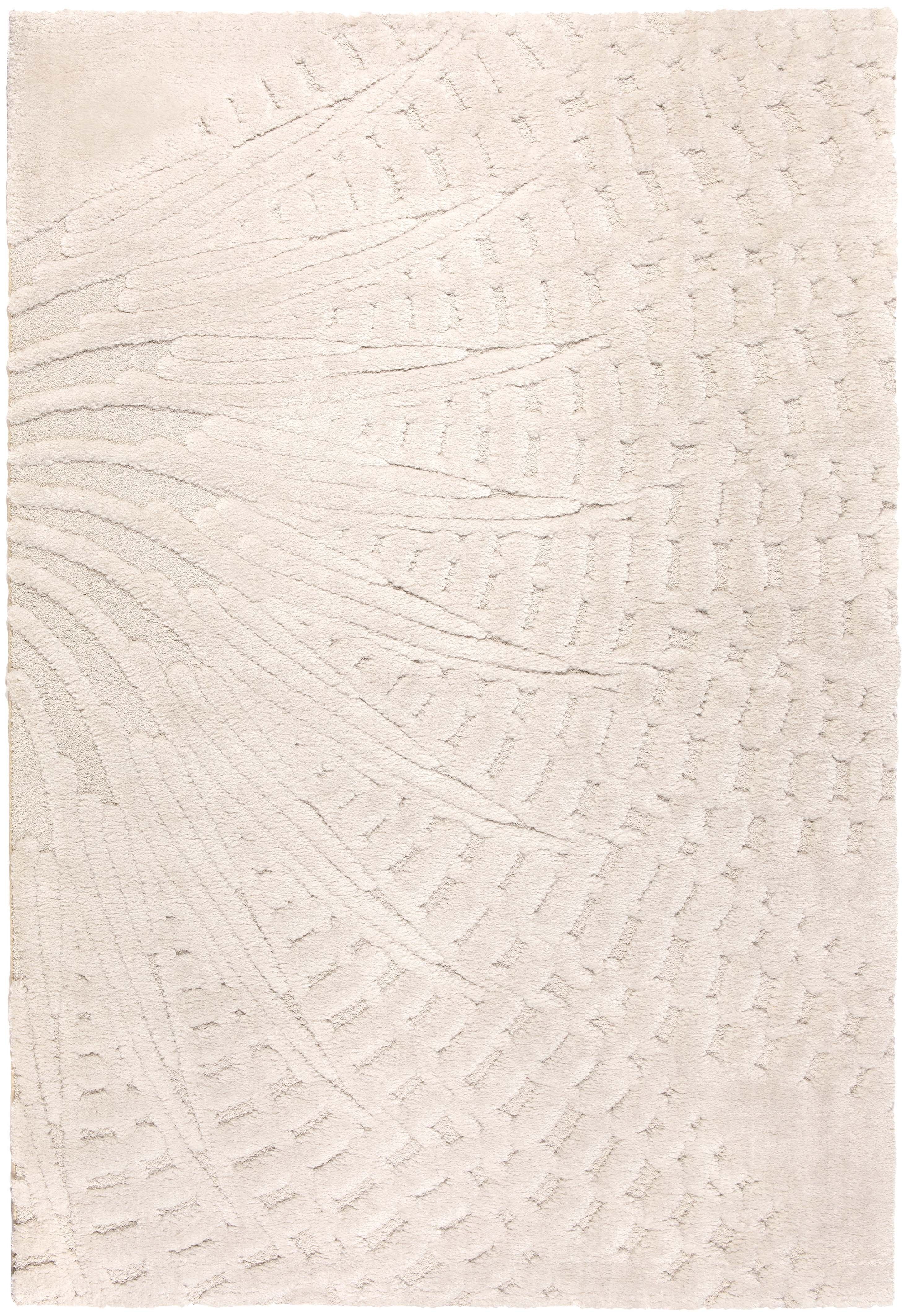 Tappeto riciclato Ewan Ivory 200 x 290 x 2