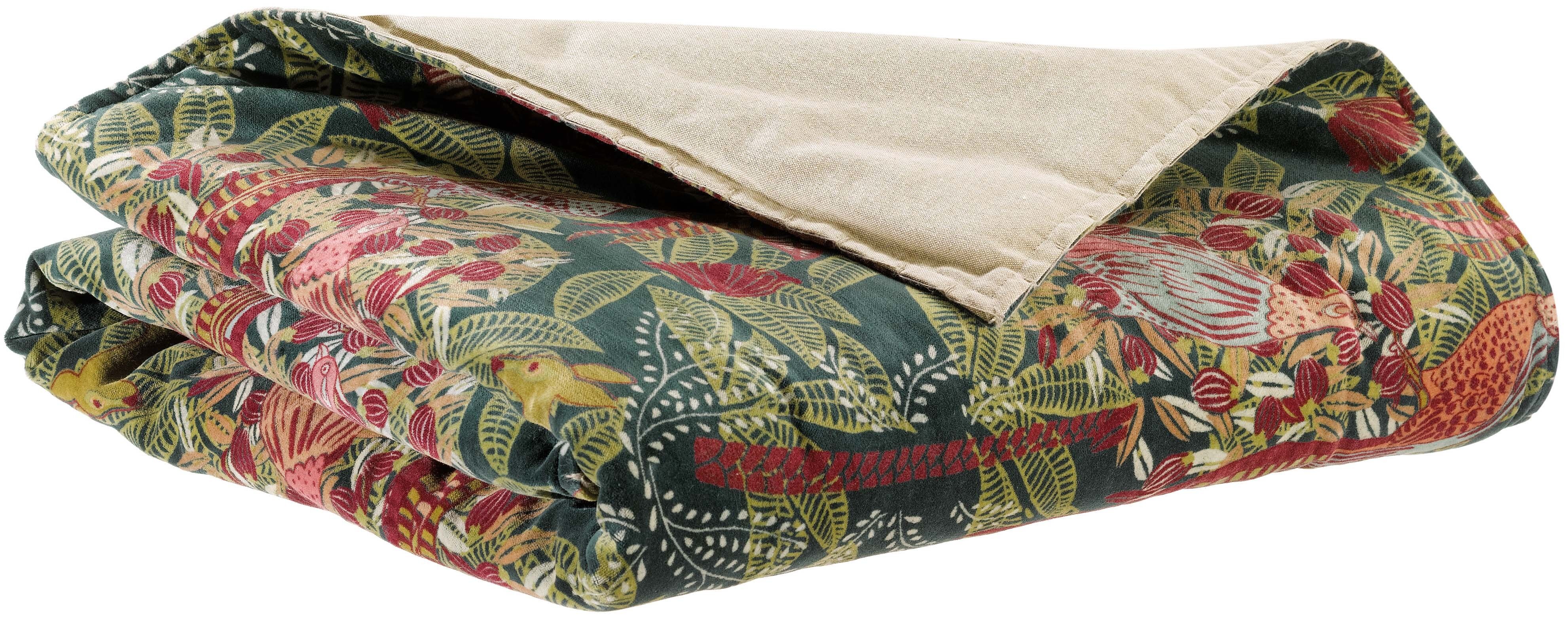 Plaid stampato Ewan Multico 135 x 200